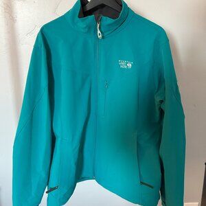 Mountain Hard Wear Soft Shell Blue Jacket